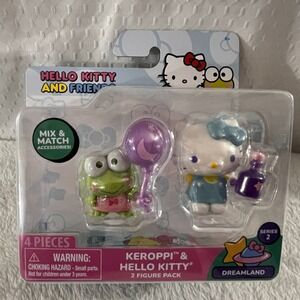Hello Kitty and Friends Series 2 Dreamland 2-Figure Pack: Hello Kitty & Keroppi